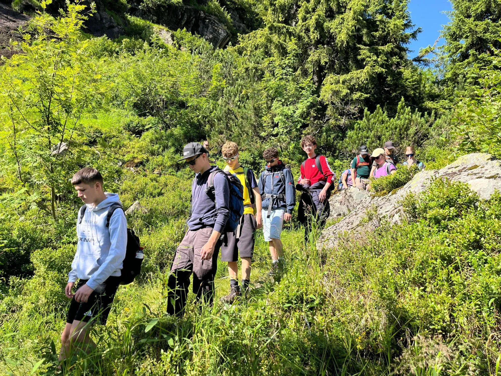 Wanderung Lehrlingslager 2025